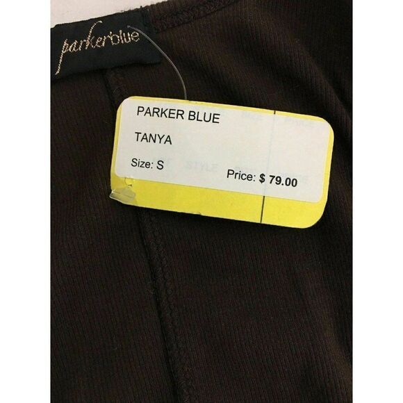 Parker Blue New Chocolate Fitted tank top - Picture 6 of 7